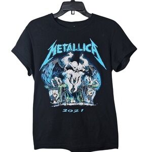 Metallica Black Graphic Concert T Shirt Size Standard Small NWOT